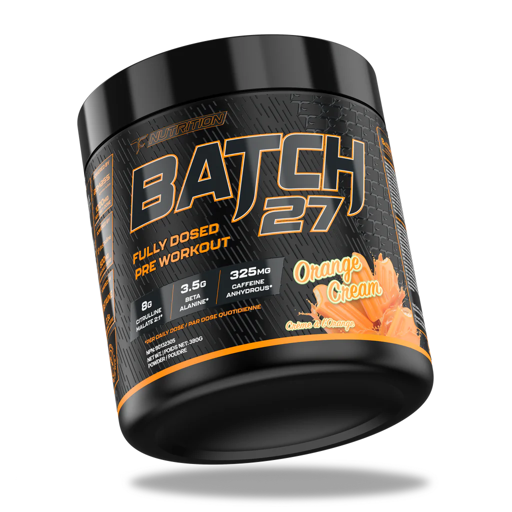 TC Nutrition Batch 27 Pre-Workout (Orange Cream)