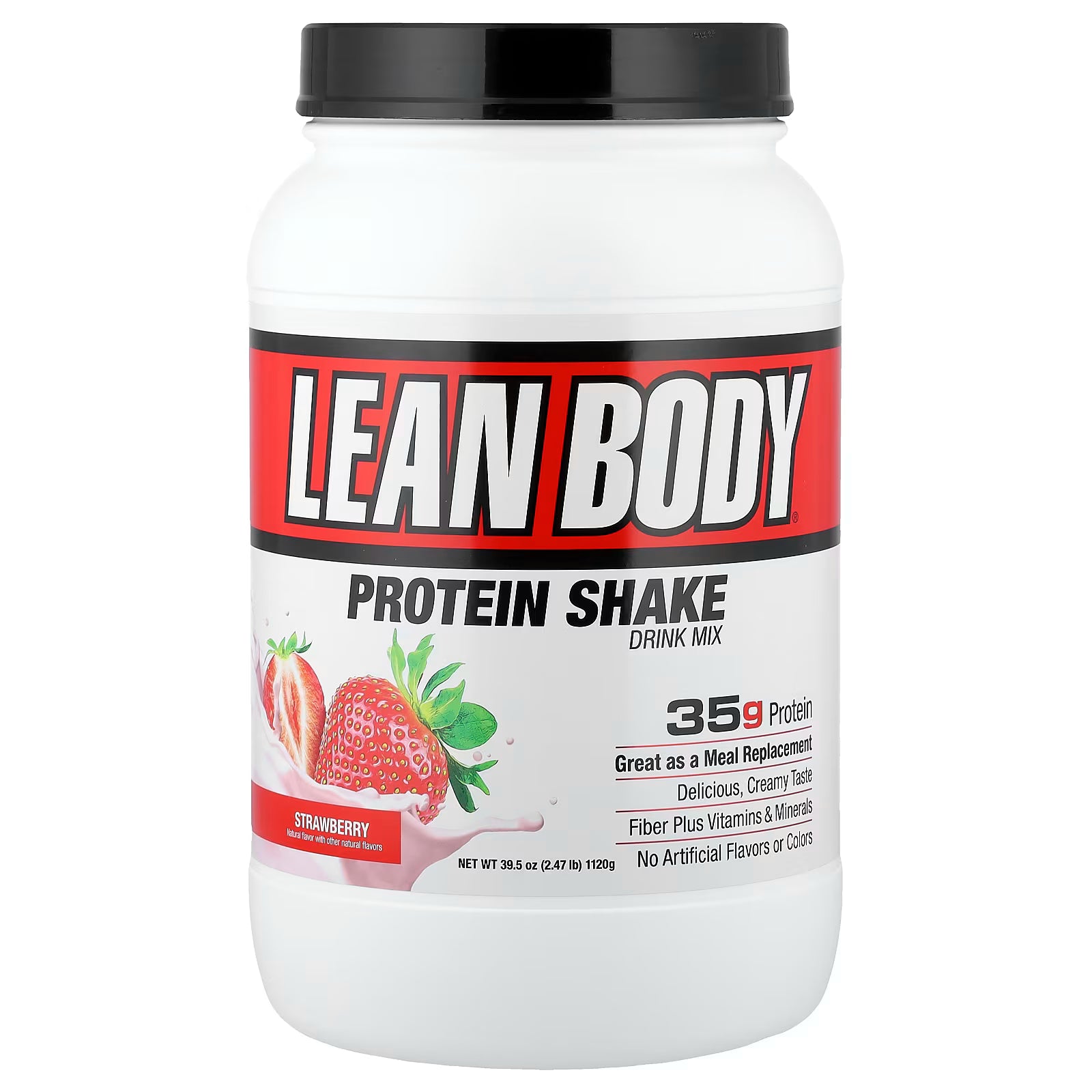 Lean Body Protein Shake Drink Mix 2lbs (Strawberry)