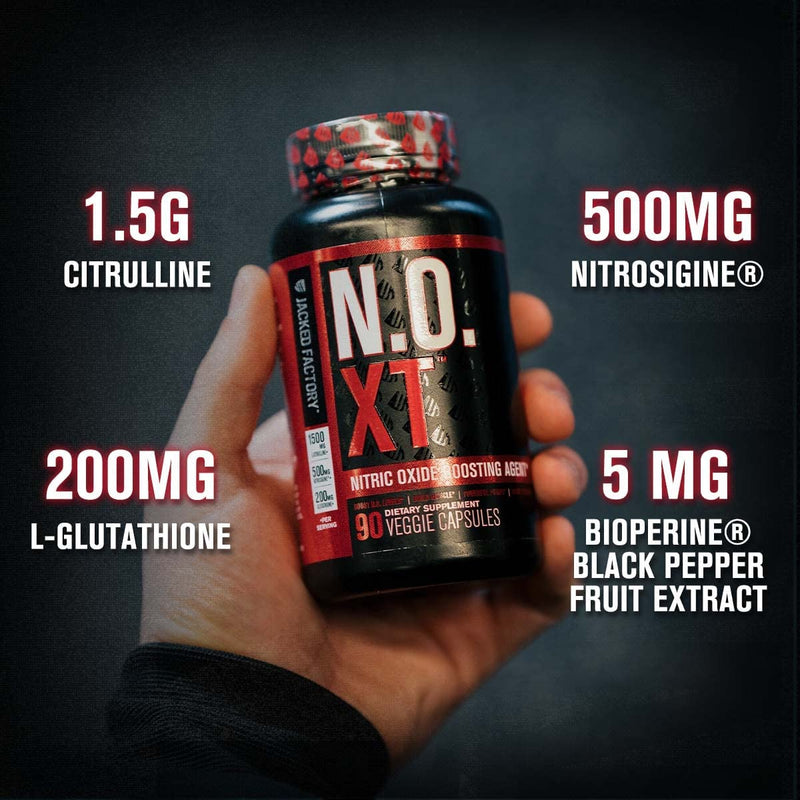 Load image into Gallery viewer, Jacked Factory N.O. XT Nitric Oxide Booster (90 Caps)