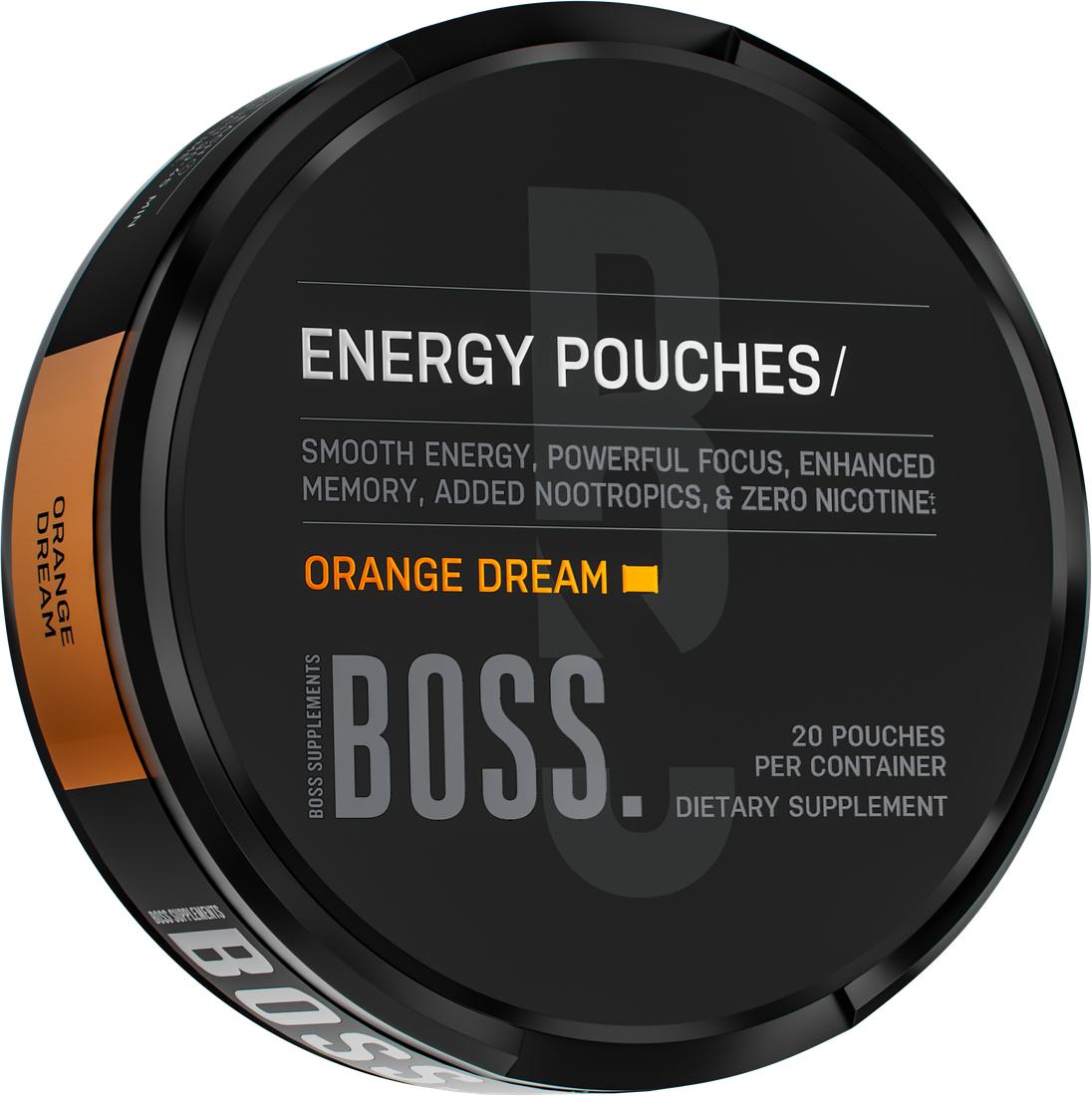 Boss Energy Pouches (Orange Dream)