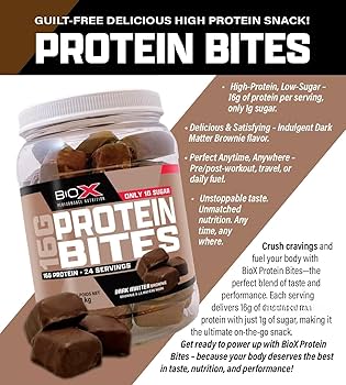 BioX Protein Protein Bites (Dark Matter Brownie)
