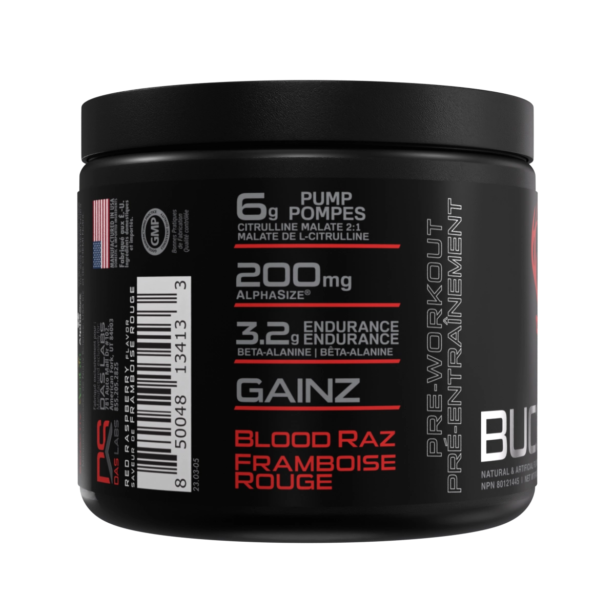 Bucked-Up Pre-Workout (Orange Cream)