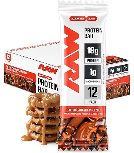 RAW Nutrition Protein Bar (Salted Caramel Pretzel)