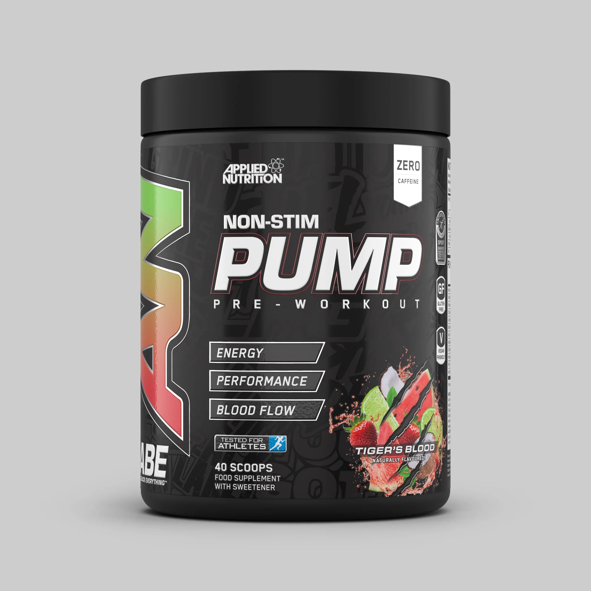ABE Pump Zero Stim Pre-Workout (Tigers Blood)