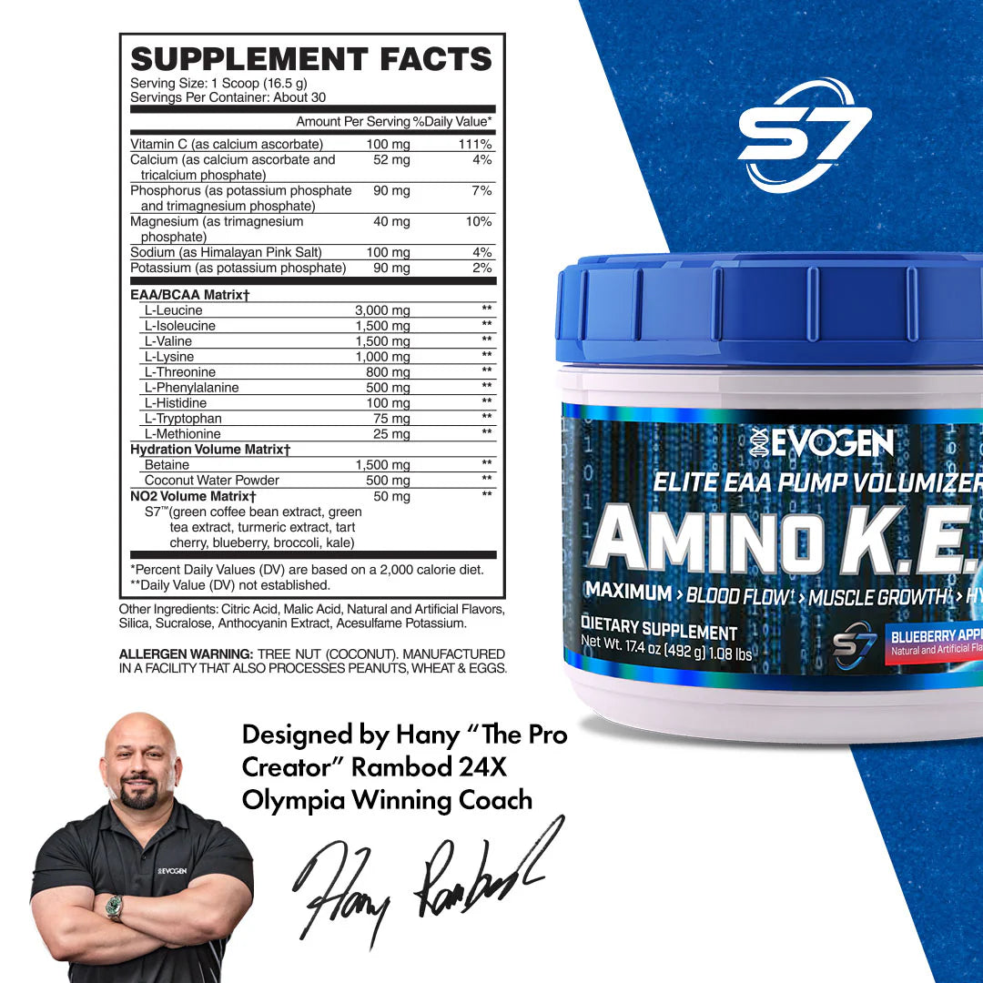 Evogen Amino K.E.M. (Blueberry & Apple)