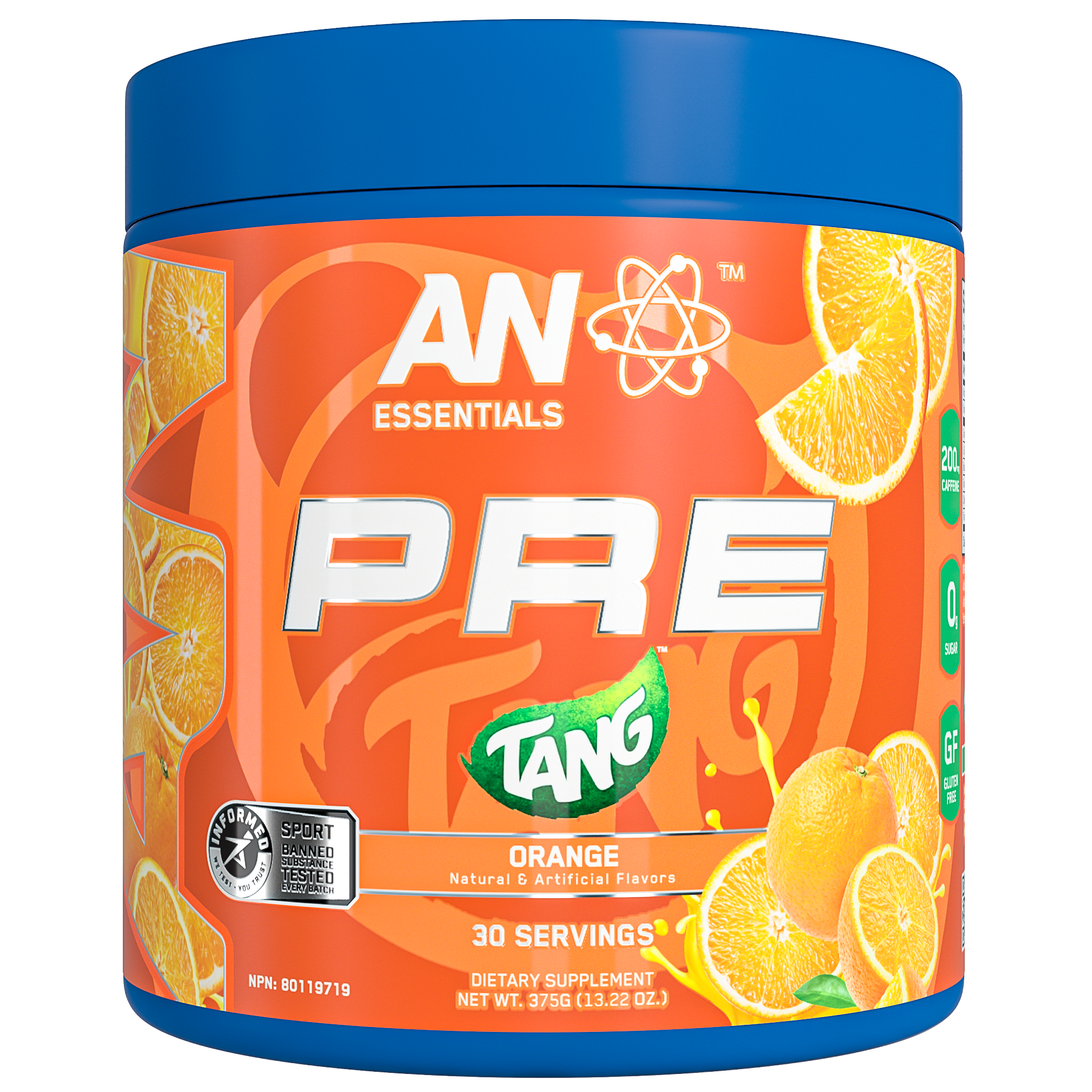 Applied Nutrition Essential Pre-Workout (Orange)