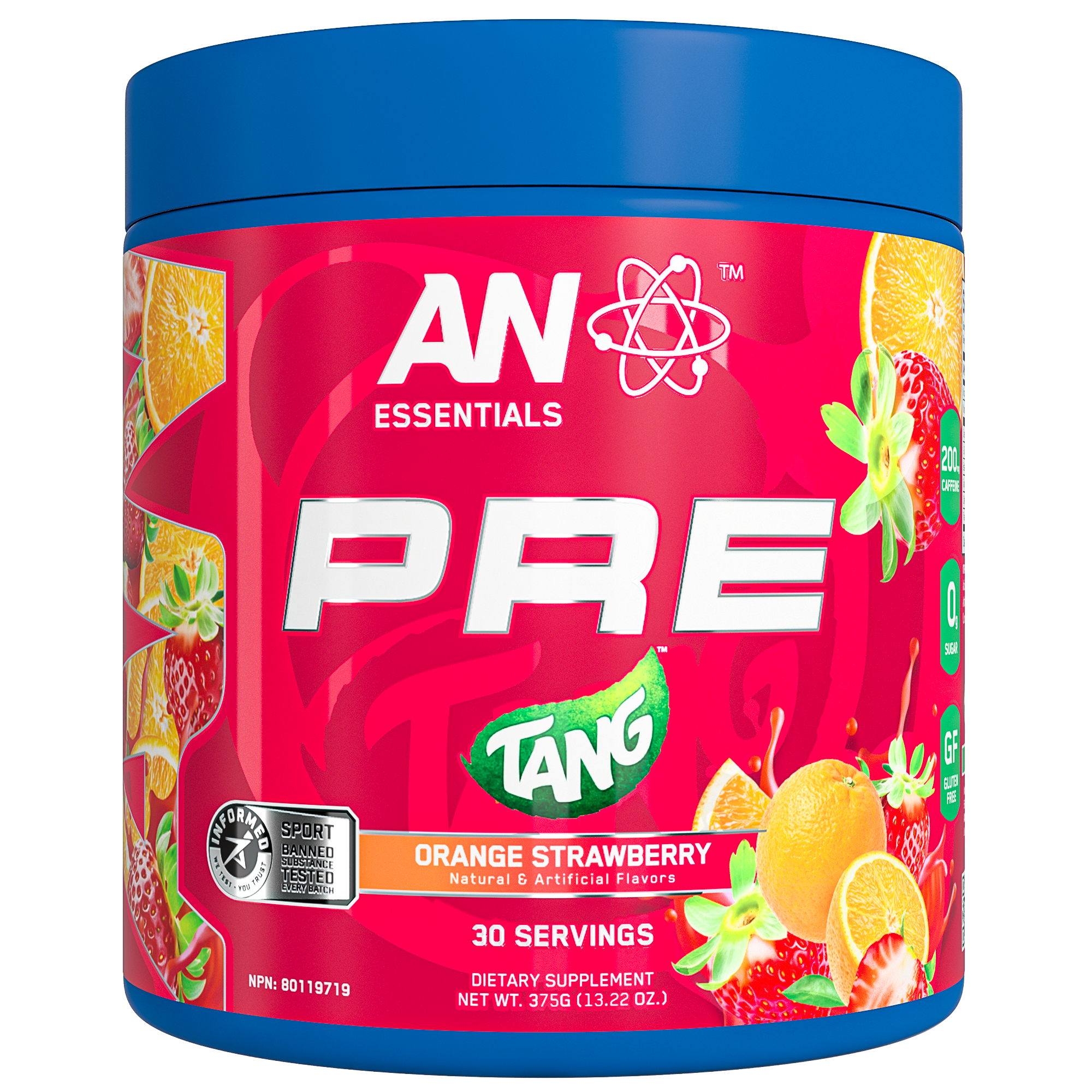 Applied Nutrition Essential Pre-Workout (Tang Orange Strawberry)
