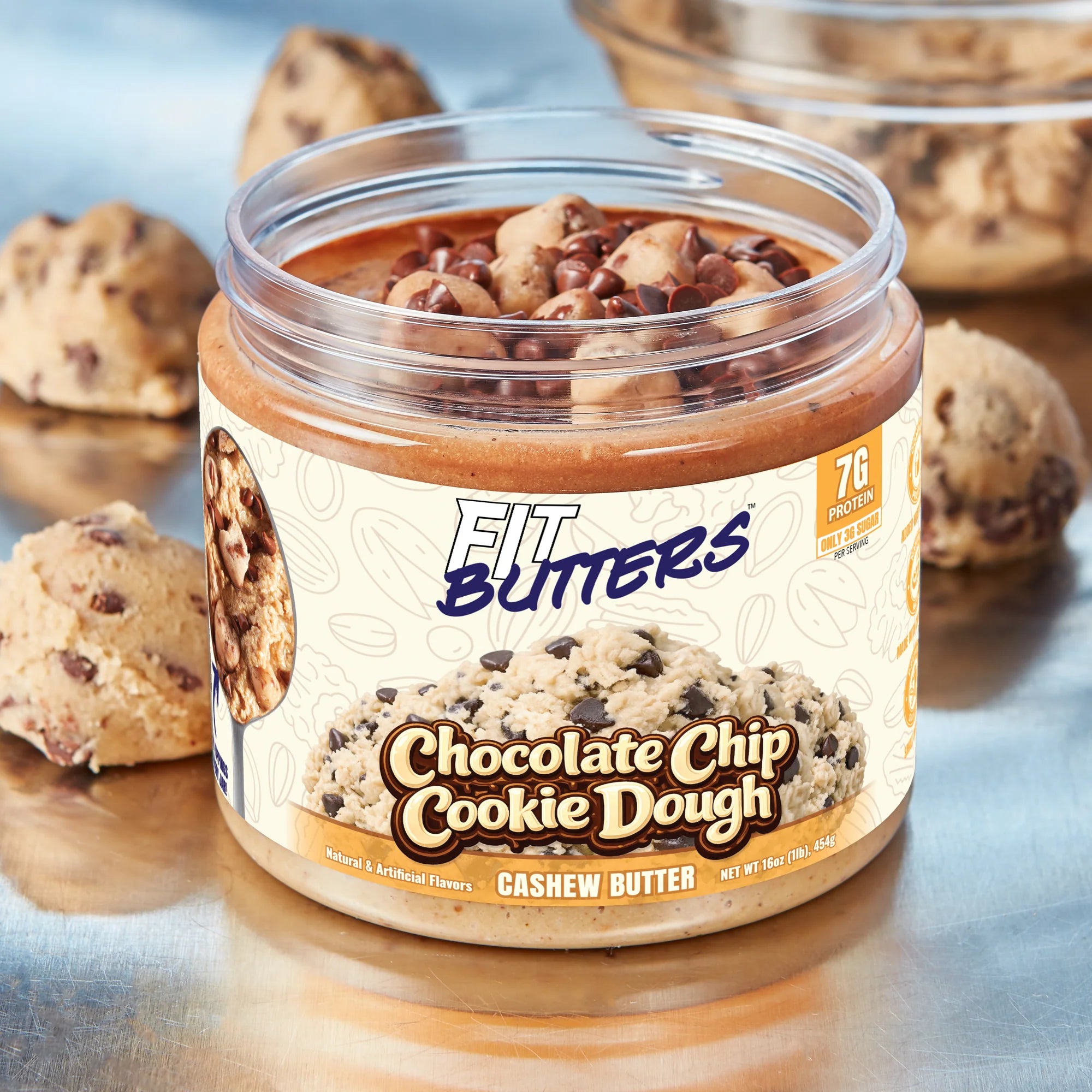 Fit Butters Chocolate Chip Cookie Dough