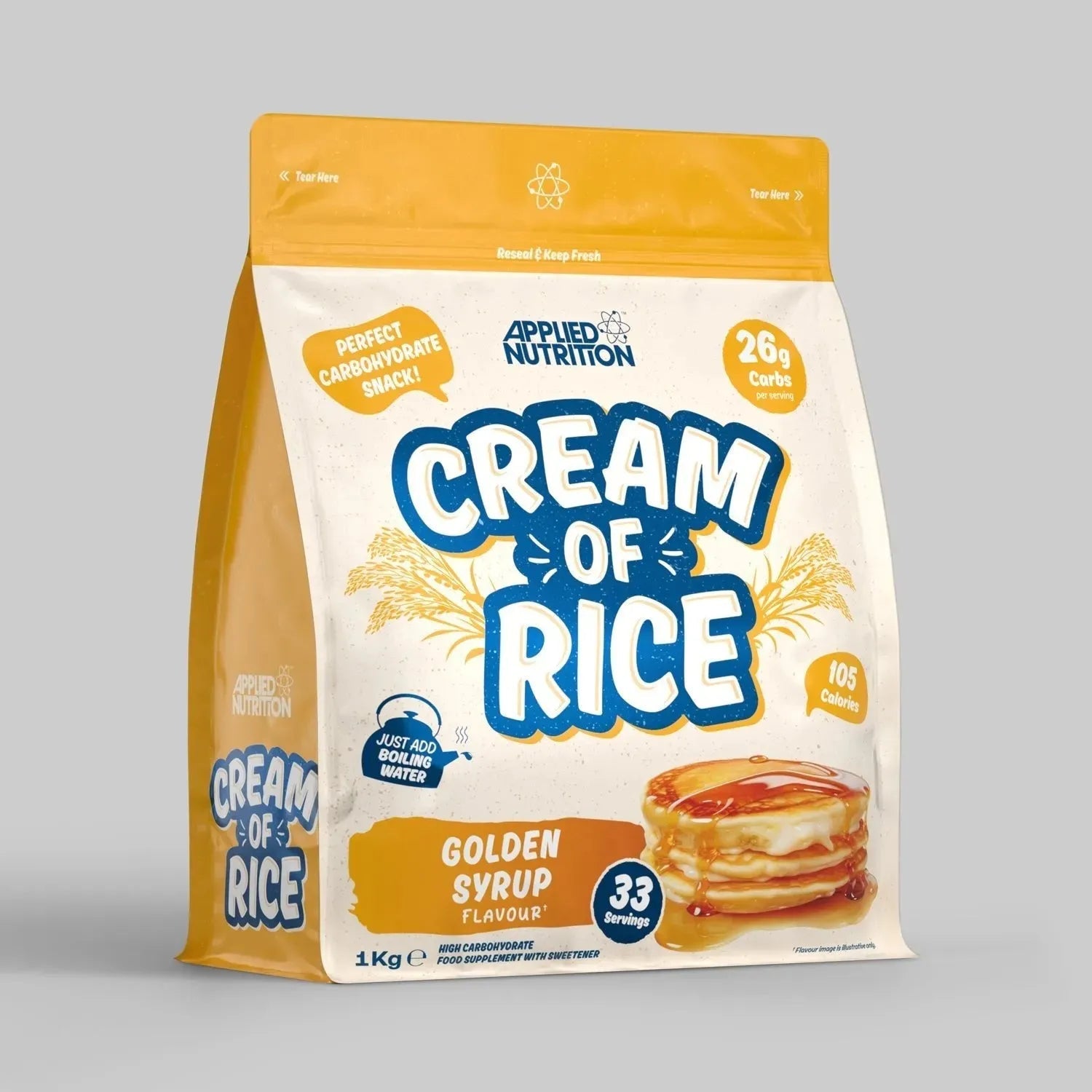 Applied Nutrition Cream of Rice (Golden Syrup)