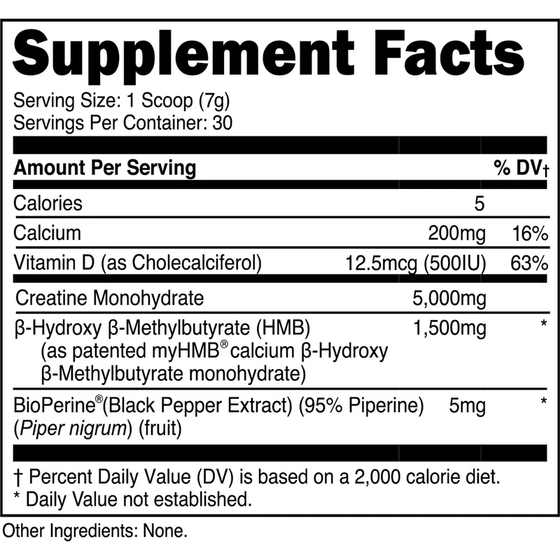 Transparent Labs Creatine HMB