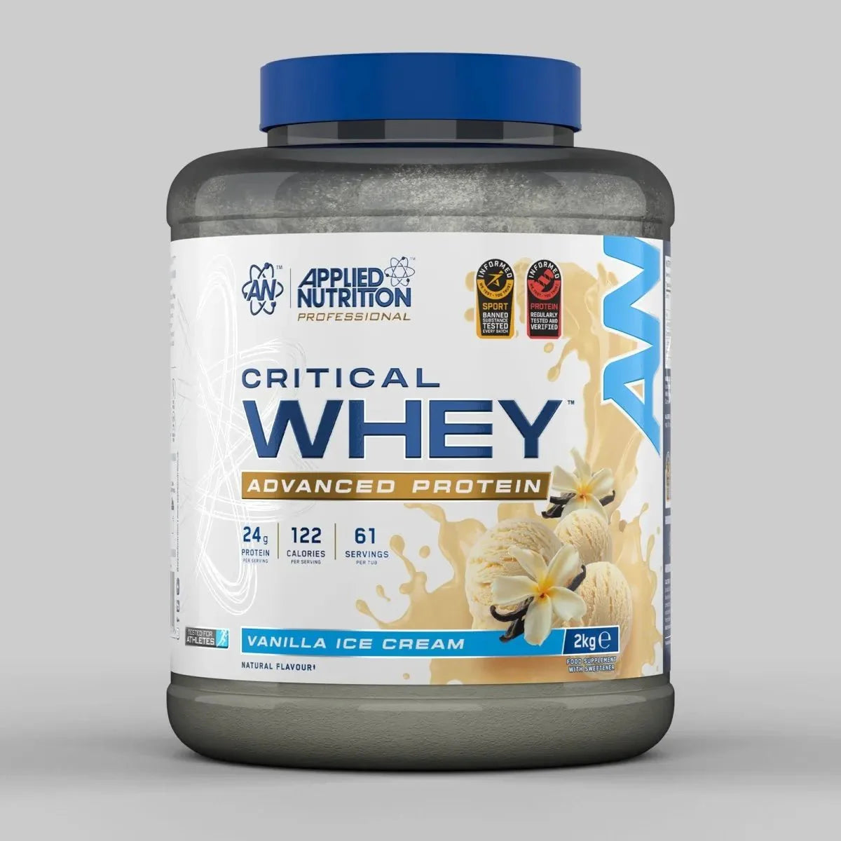 Applied Nutrition Critical Whey Protein 5lbs (Vanilla Ice Cream)