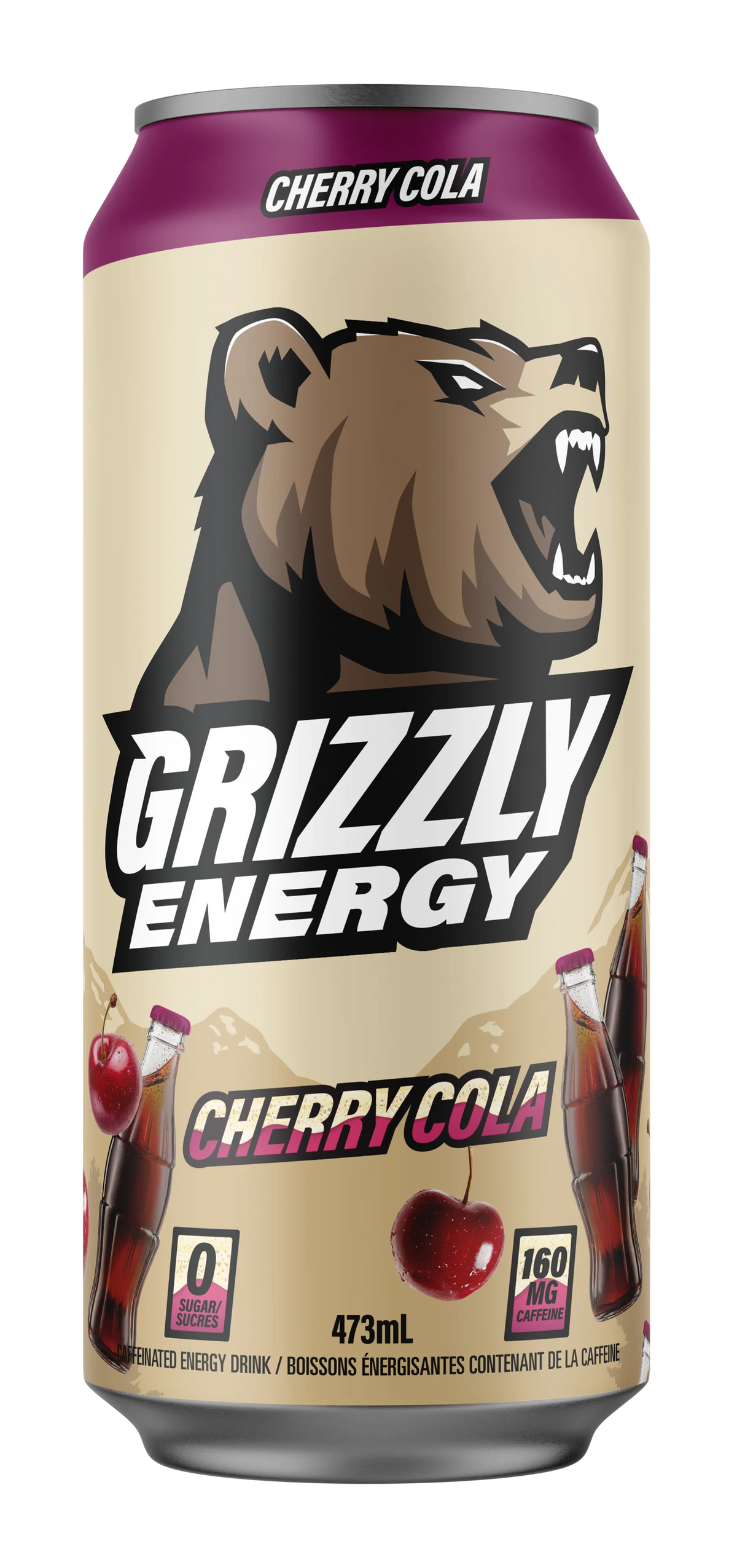 Grizzly Energy Drinks (Cherry Cola)