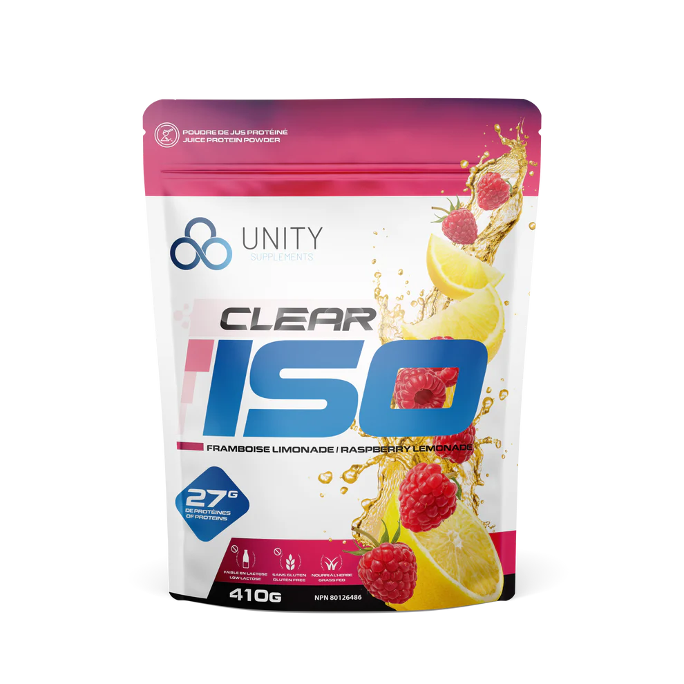 Unity Clear Iso 410g (Raspberry Lemonade)