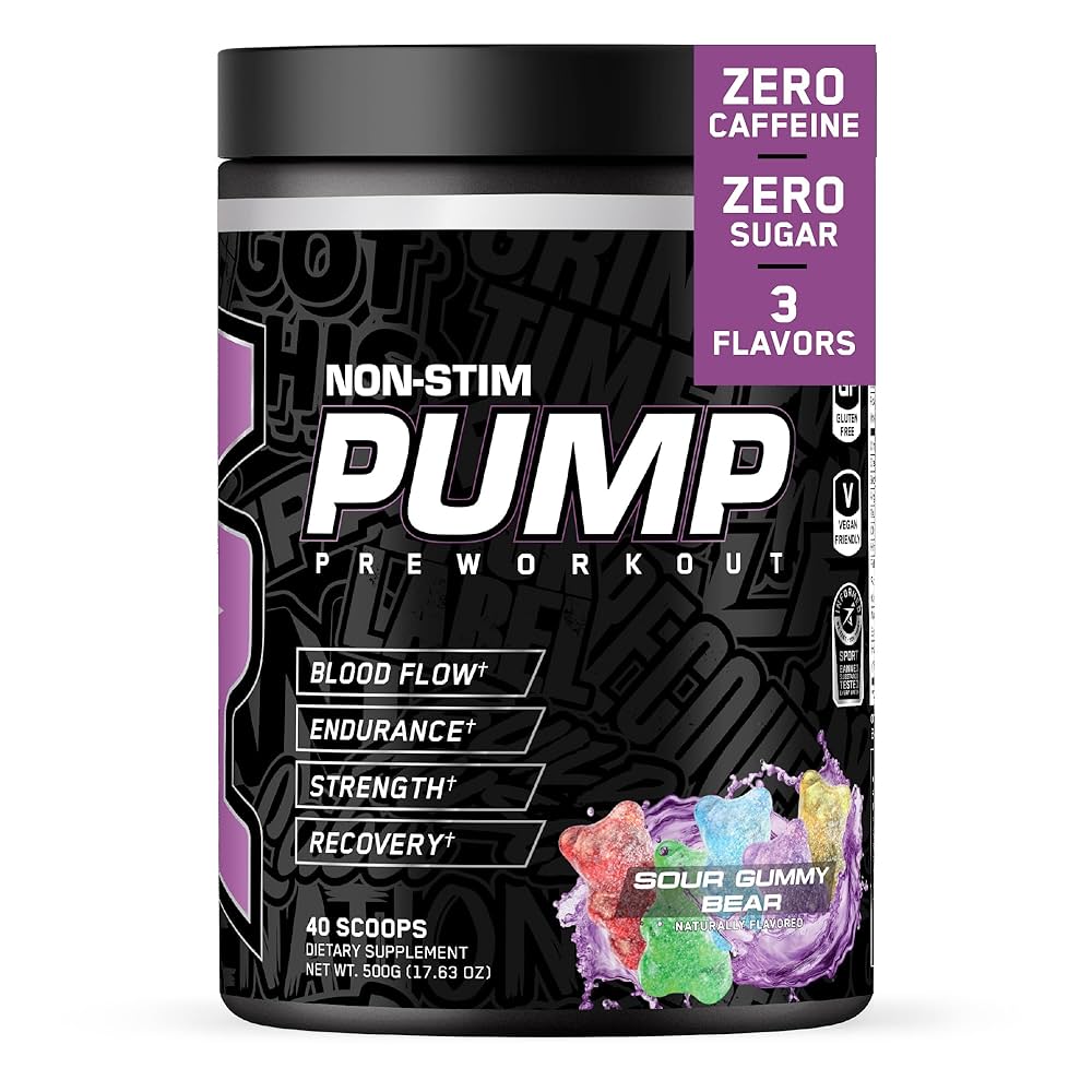 ABE Pump Zero Stim Pre-Workout (Sour Gummy)