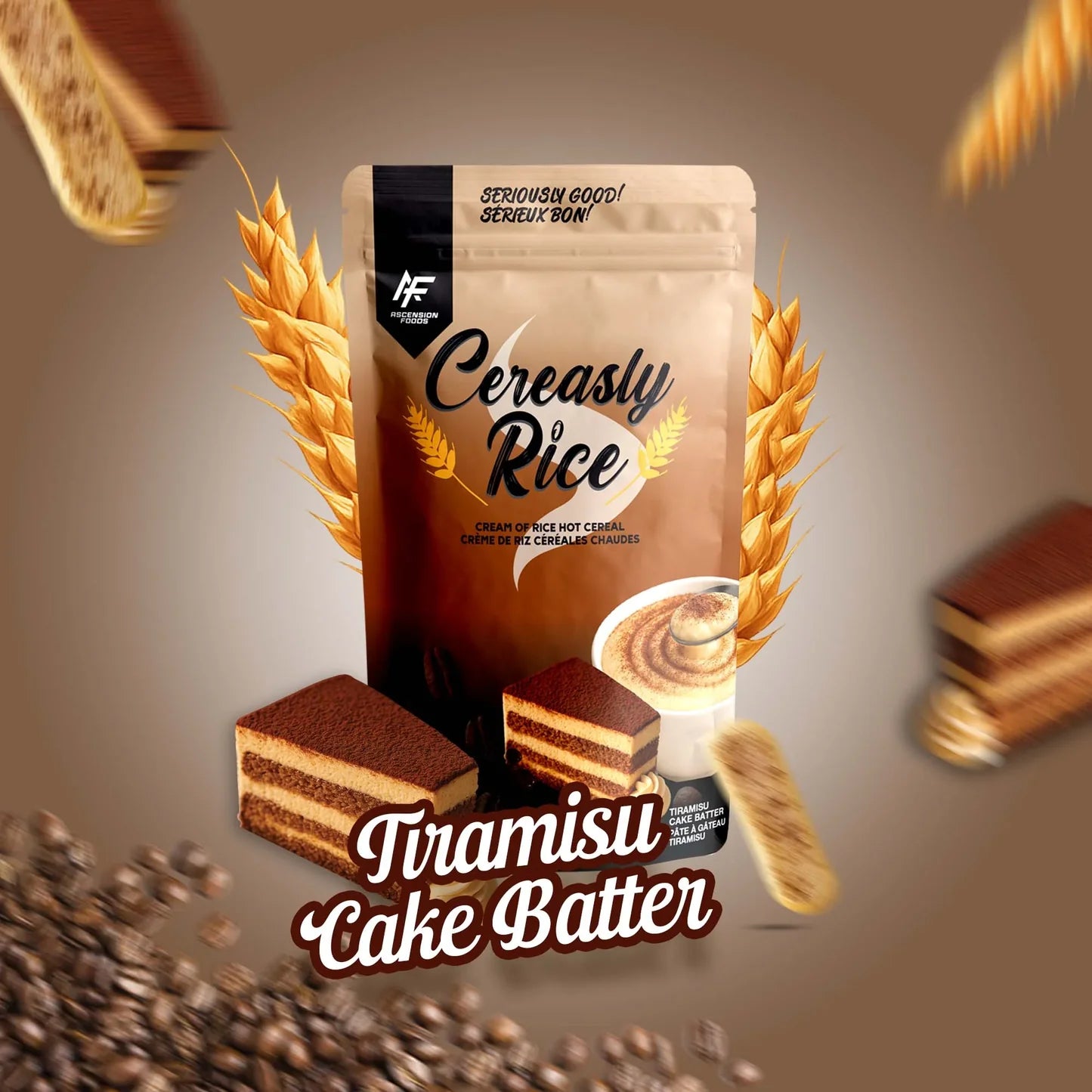 Cereasly Rice Tiramisu Cake Batter