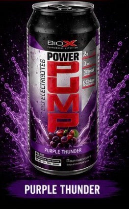 BioX Power Pump Energy+Electrolyte's (Purple Thunder)