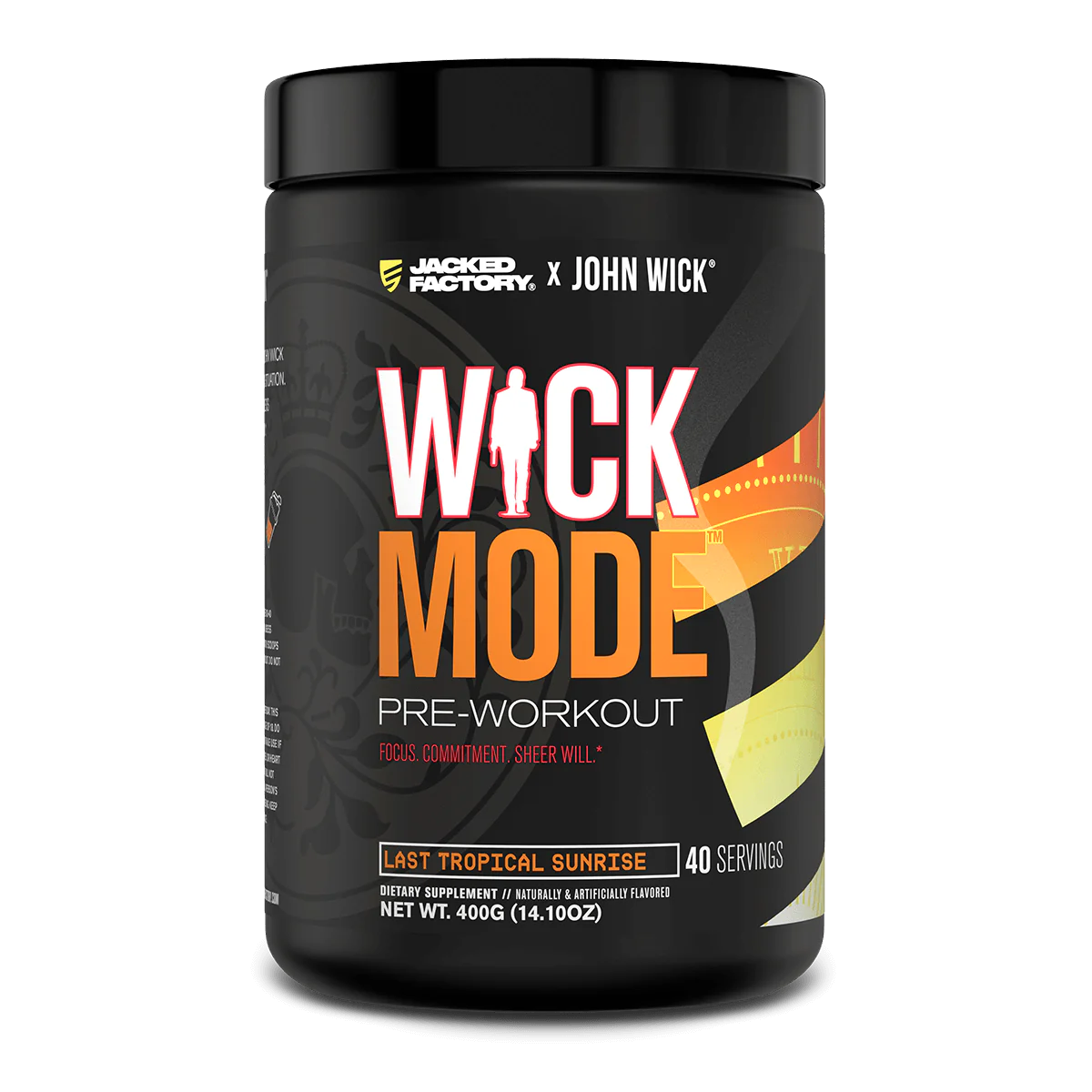 Jacked Factory X John Wick - Wick Mode Pre-Workout (Last Tropical Sunrise)