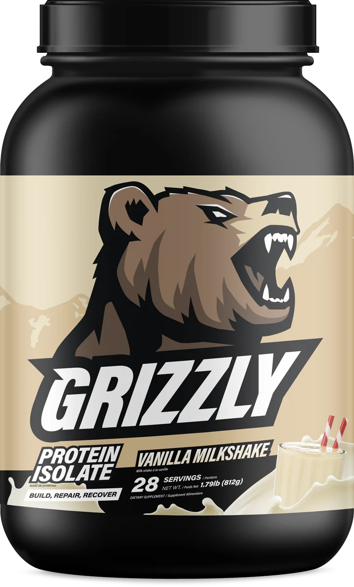Grizzly Supplements Protein Isolate (Vanilla Milkshake)