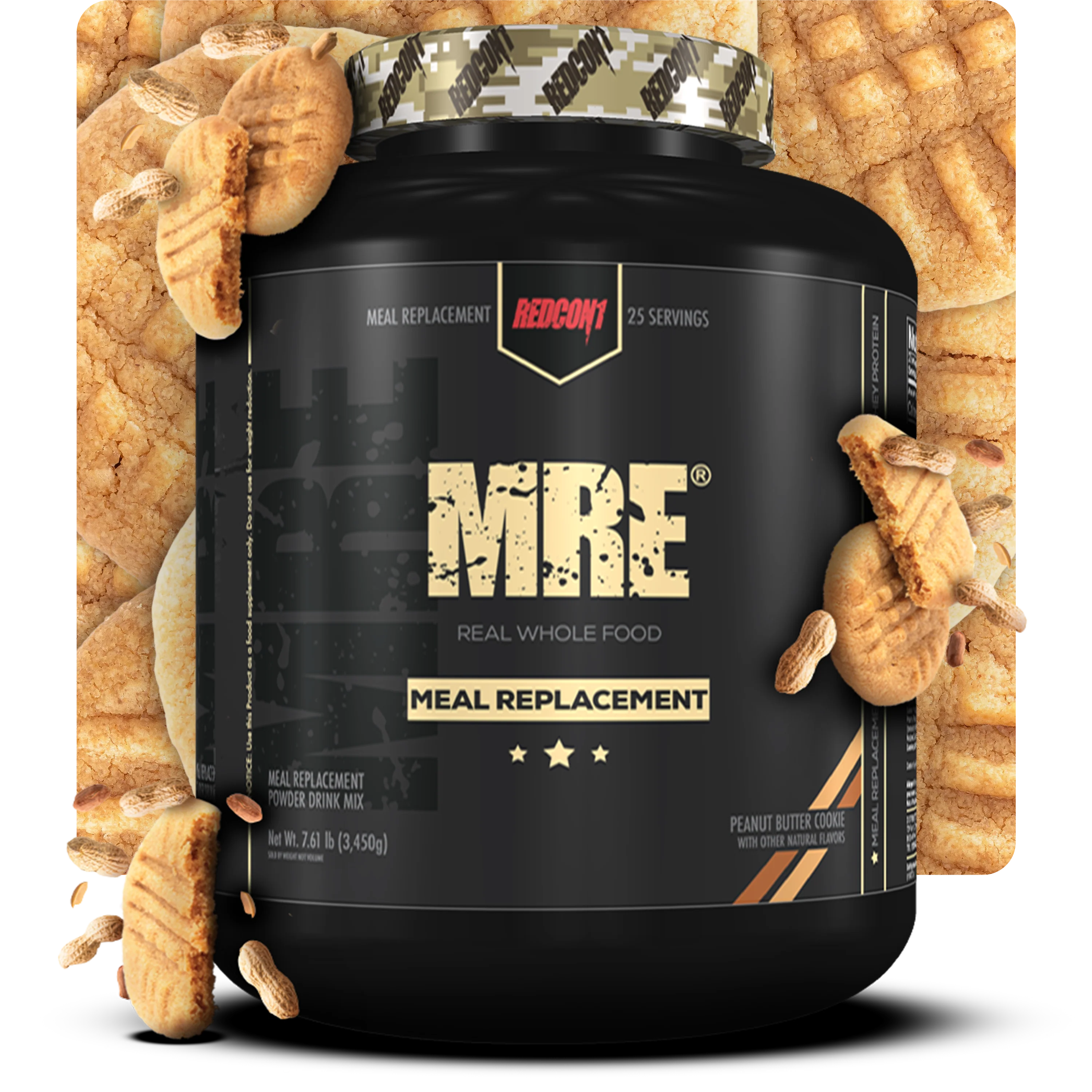 Redcon1 MRE 7.15lbs 25 Servings (Peanut Butter Cookie)