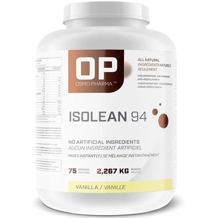 Osmo Pharma Isolean 94 5lbs 79 Servings (Vanilla)