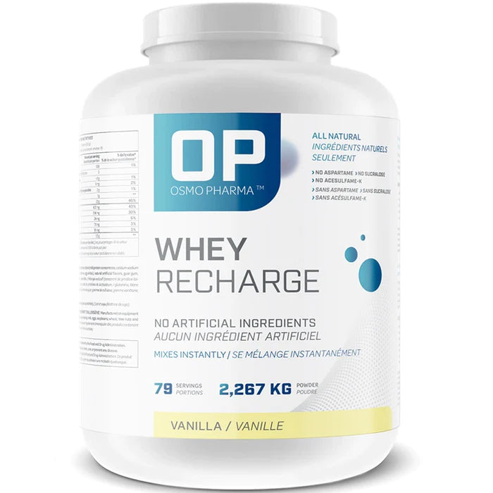 Osmo Pharma Whey Recharge 5lbs 79 Servings (Vanilla)