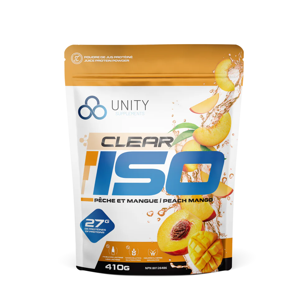Unity Clear Iso 410g (Peach Mango)