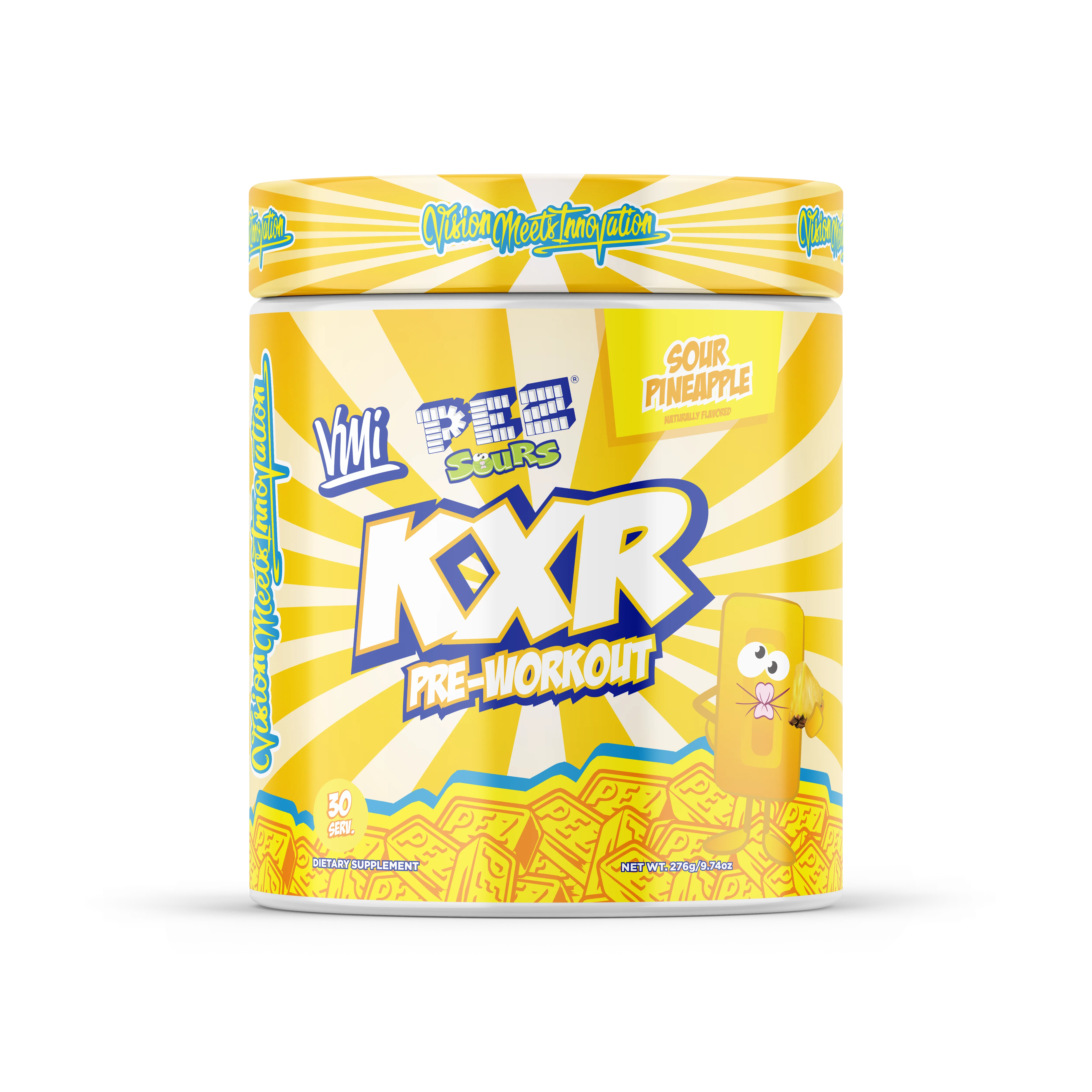 VMI KXR Pre-Workout 30 Servings (PEZ Sour Pineapple)