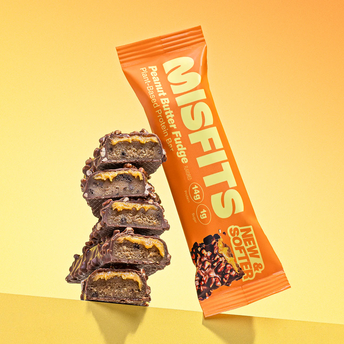 Misfits Vegan Bar (Peanut Butter Fudge)