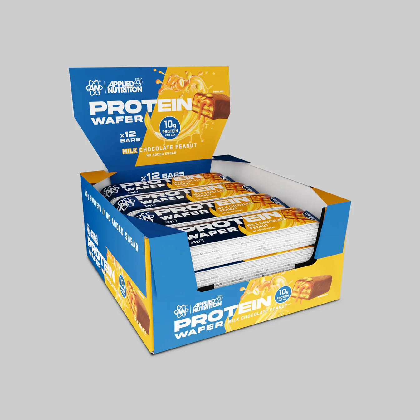 Applied Nutrition Protein Wafers BOX (Milk Chocolate Peanut)