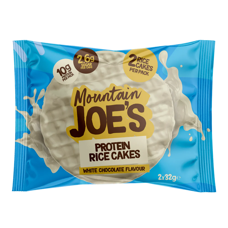 Load image into Gallery viewer, Mountain Joe's Protein Rice Cakes (White Chocolate)