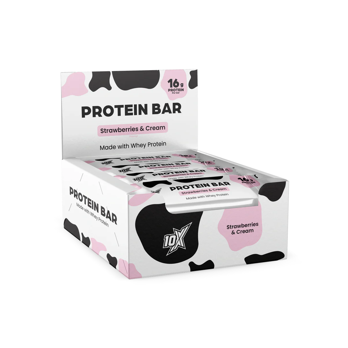 10X Athletic BOX of Protein Bar (Strawberries & Cream)