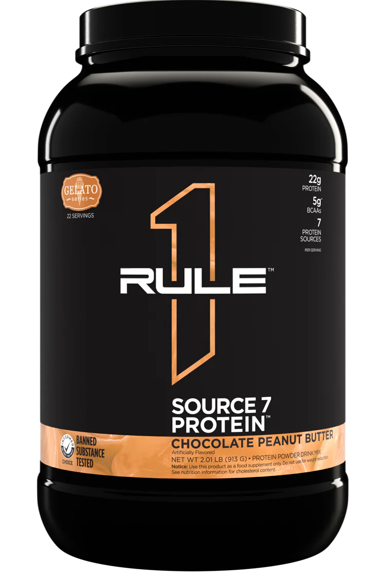 Rule1 Source7 Protein (Chocolate Peanut Butter Gelato)