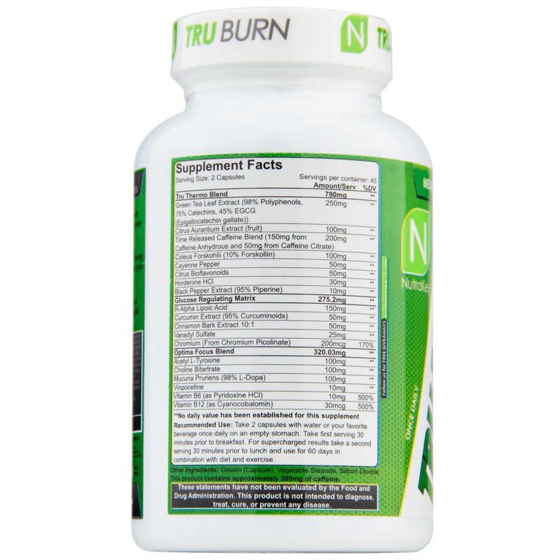 Load image into Gallery viewer, Nutrakey Tru burn 90 Caps