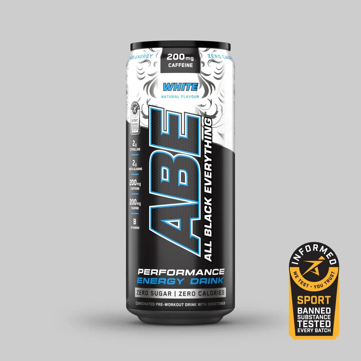 ABE Energy Drink (White)