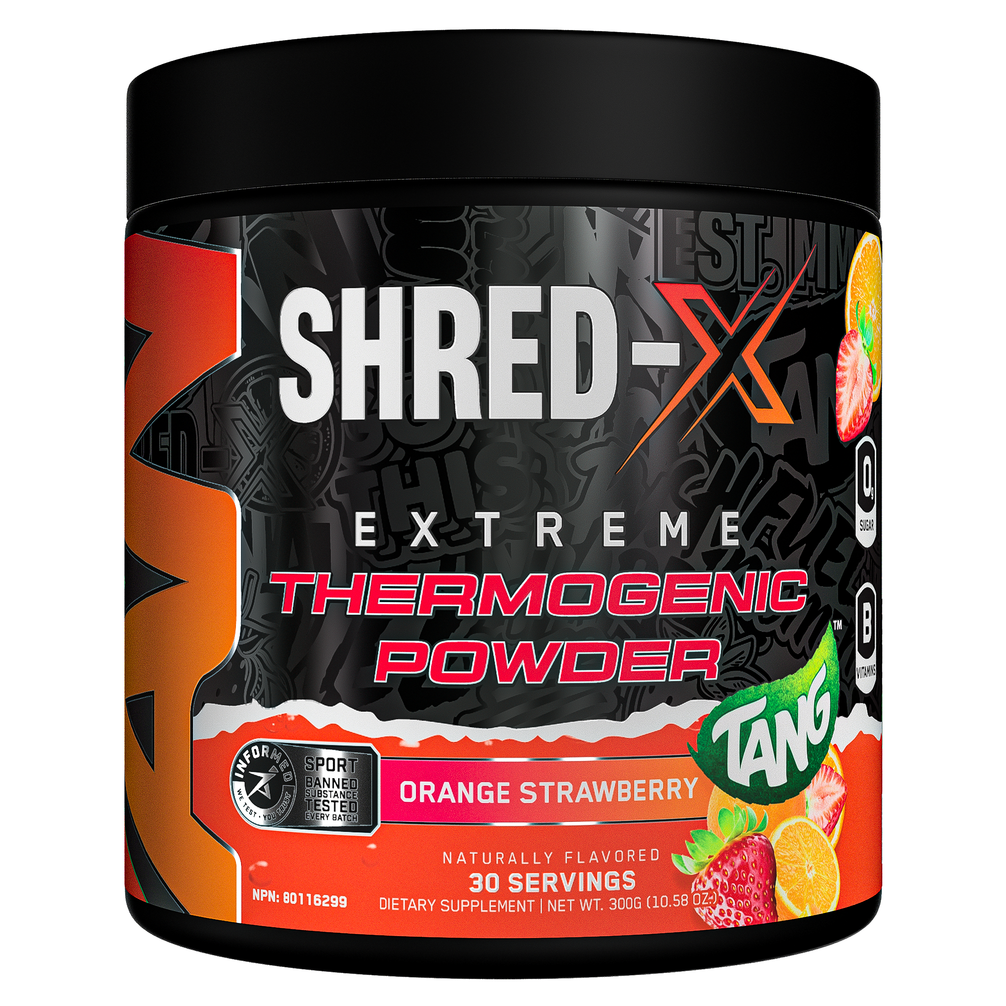 Applied Nutrition Ultimate Fat Burner Shred-X (Tang Orange Strawberry)