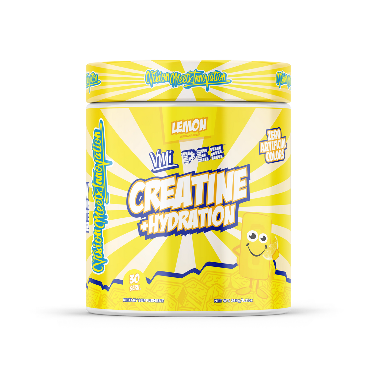 VMI Creatine + Hydration 30 Servings (PEZ Lemon)