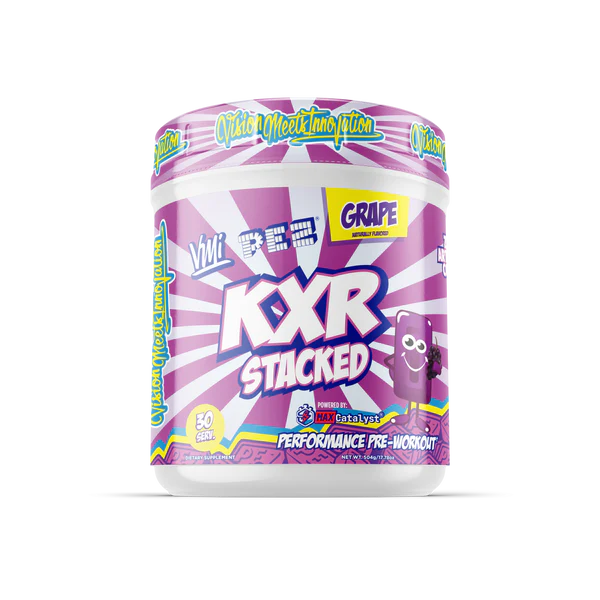 VMI KXR Stacked Essential Pre-Workout (PEZ Grape)