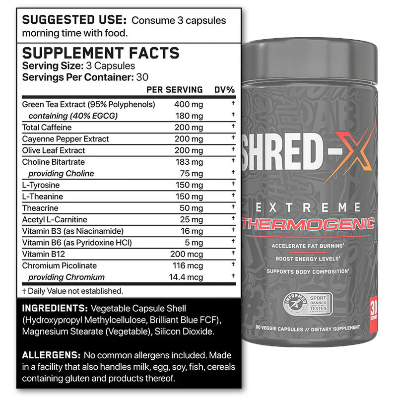 Applied Nutrition Ultimate Fat Burner Shred-X 90 caps