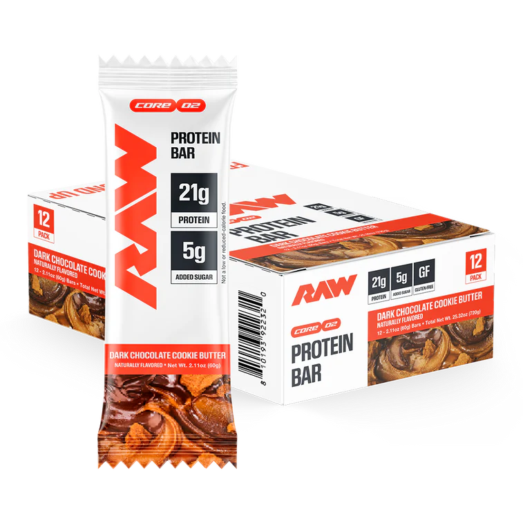 RAW Nutrition Protein Bar (Dark Chocolate Cookie Butter)