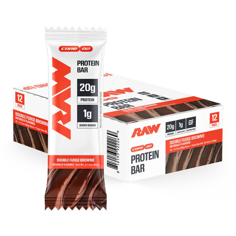 RAW Nutrition Protein Bar (Double Fudge Brownie)