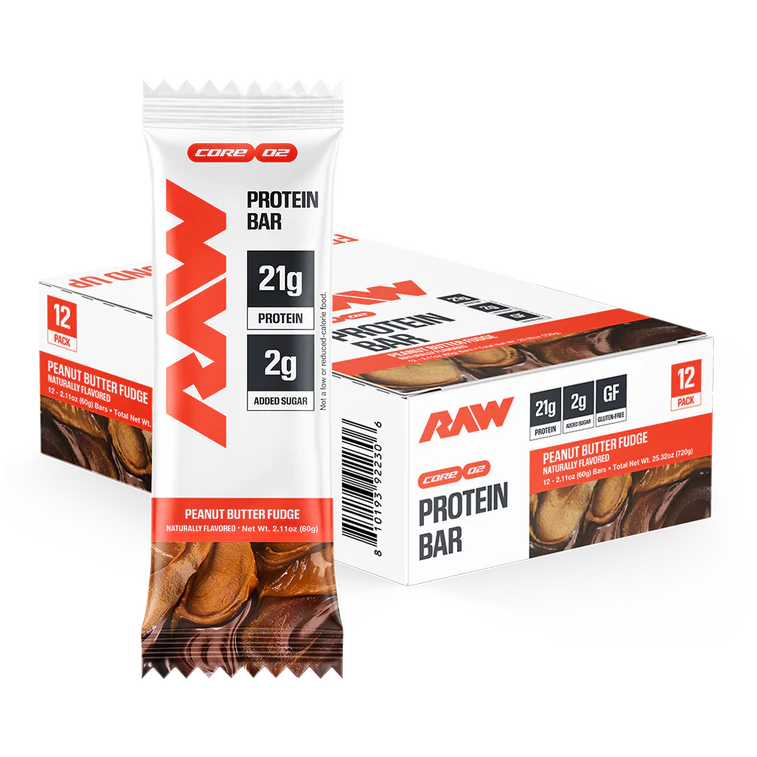 RAW Nutrition Protein Bar (Peanut Butter Fudge)