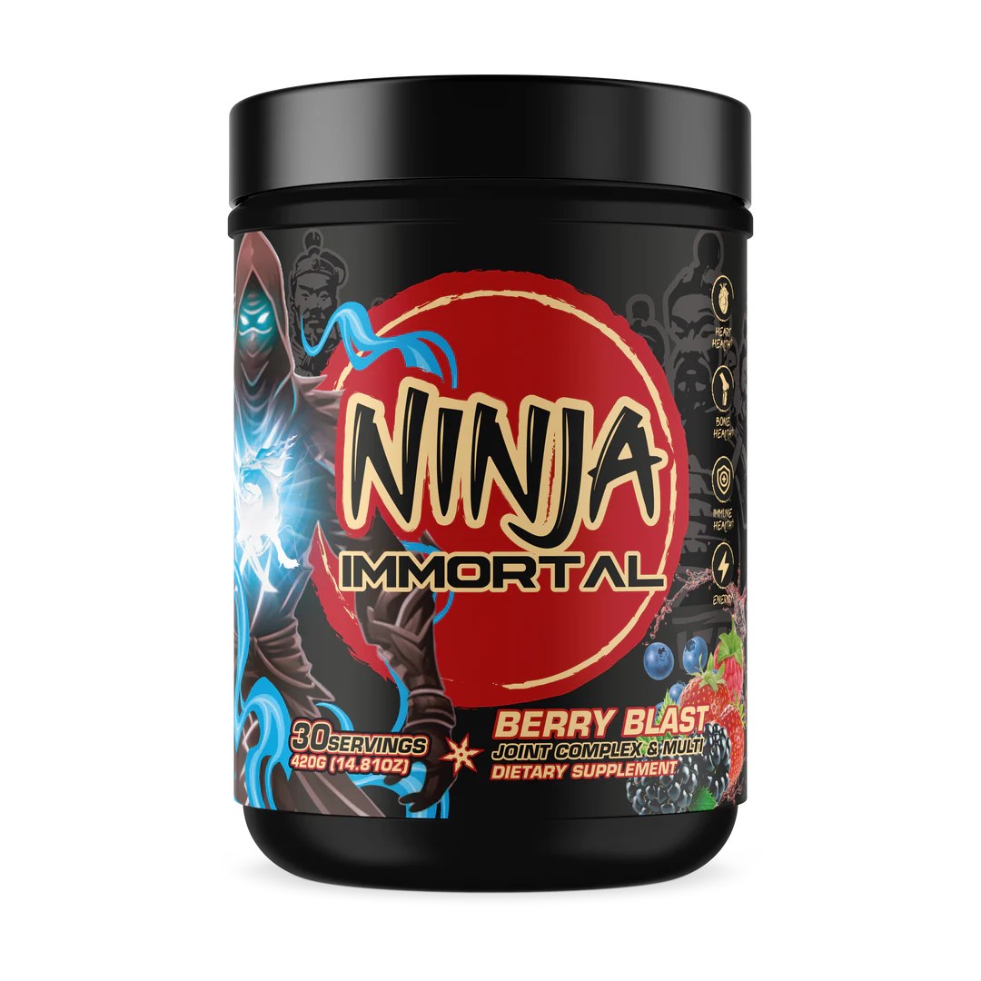 Ninja Immortal Multivitamin with Joint Support (Berry Blast)