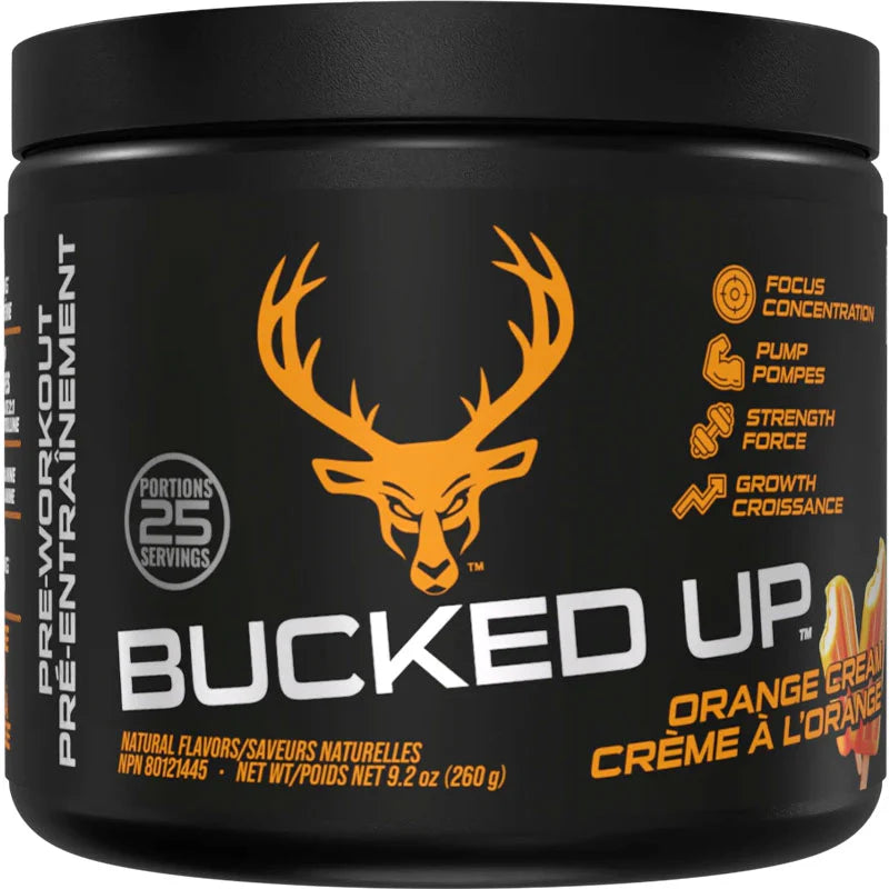 Bucked-Up Pre-Workout (Orange Cream)