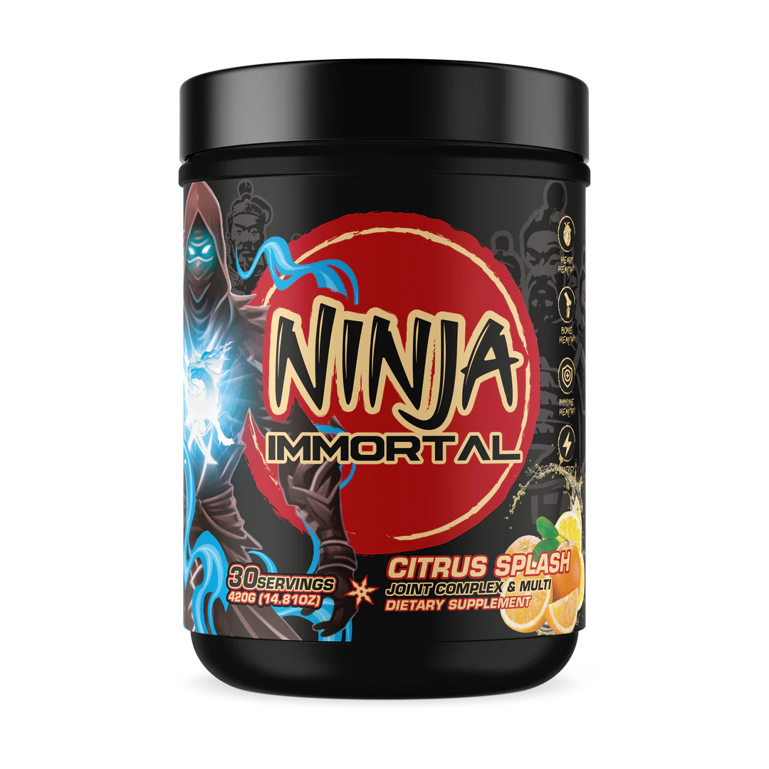 Ninja Immortal Multivitamin with Joint Support (Citrus Splash)
