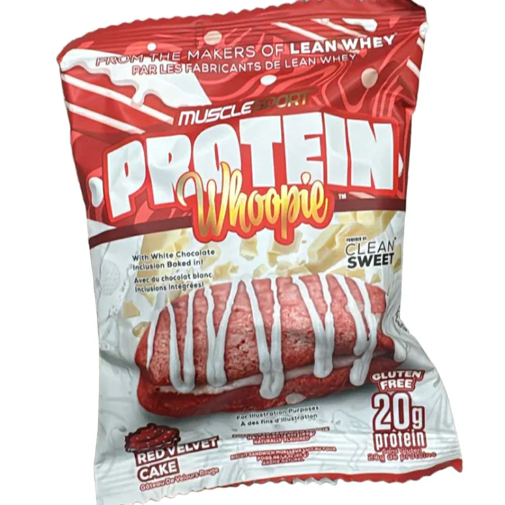 Muscle Sport Protein Whoopies (Red Velvet Cake)