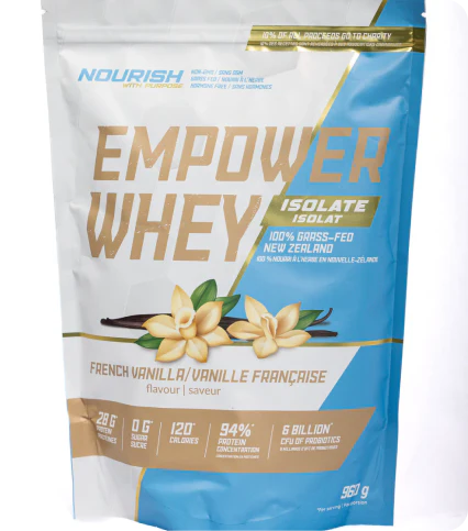 Nourish Supplements Empower Whey Isolate (French Vanilla)