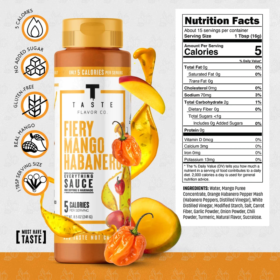 Taste Flavor co. (Fiery Mango Habanero)