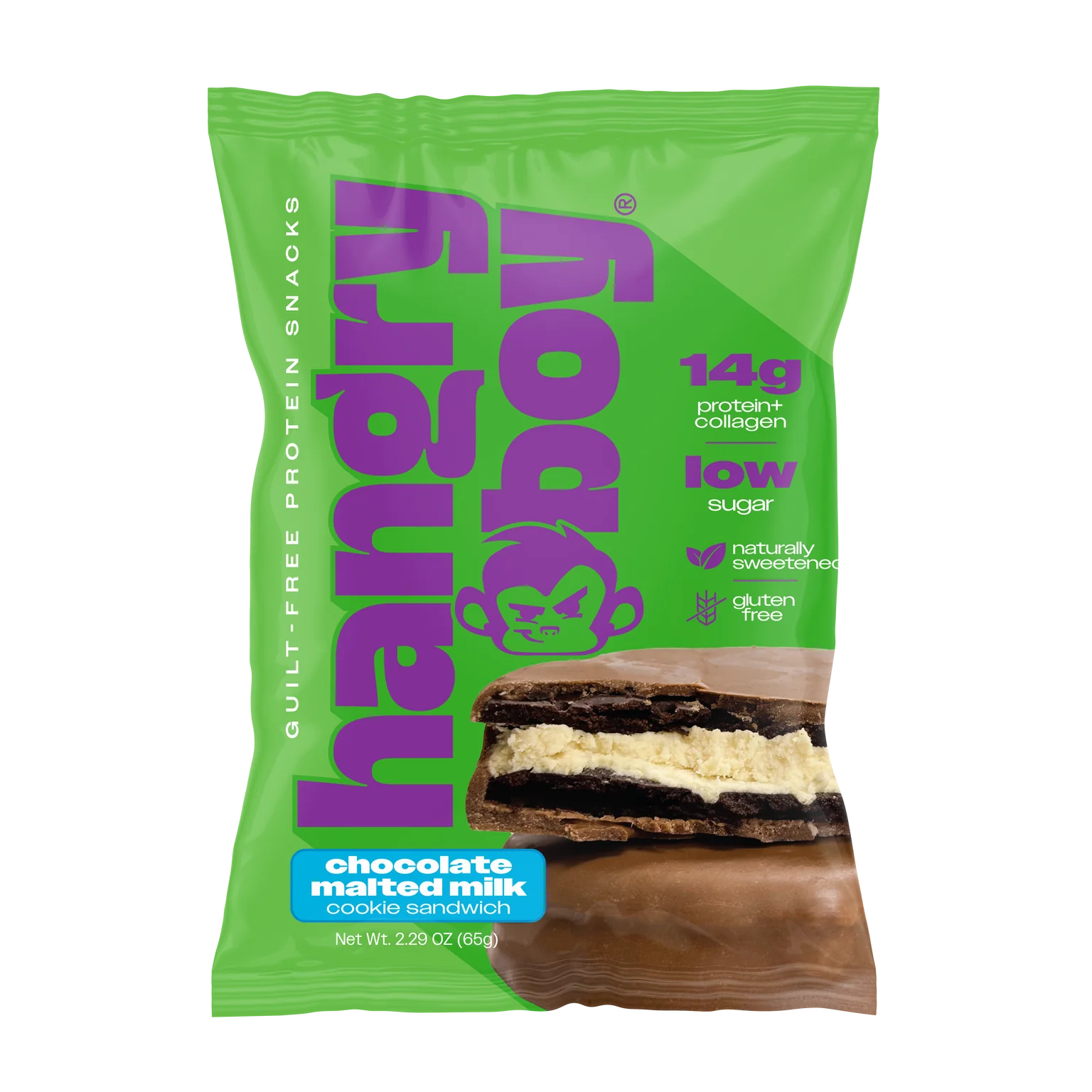 Hangry Boy (Chocolate Malted Milk Protein Cookie)