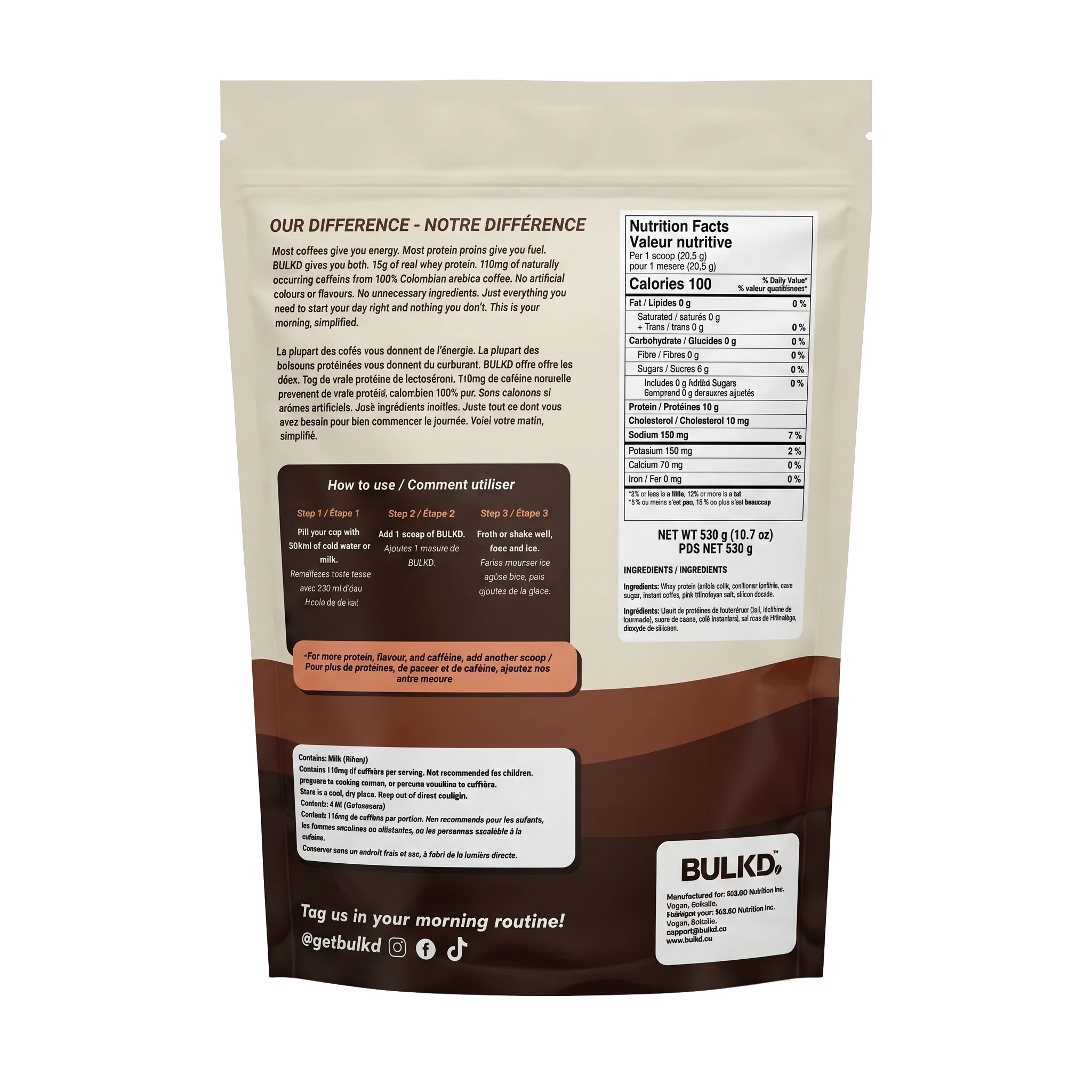 BULKD Protein Coffee | Canadian Protein Coffee