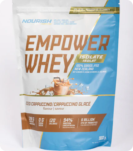 Nourish Supplements Empower Whey Isolate (Iced Cappuccino)